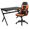 Flash Furniture Black Gaming Desk and Chair Set with Cup Holder BLN-X10D1904-OR-GG - alternate 10